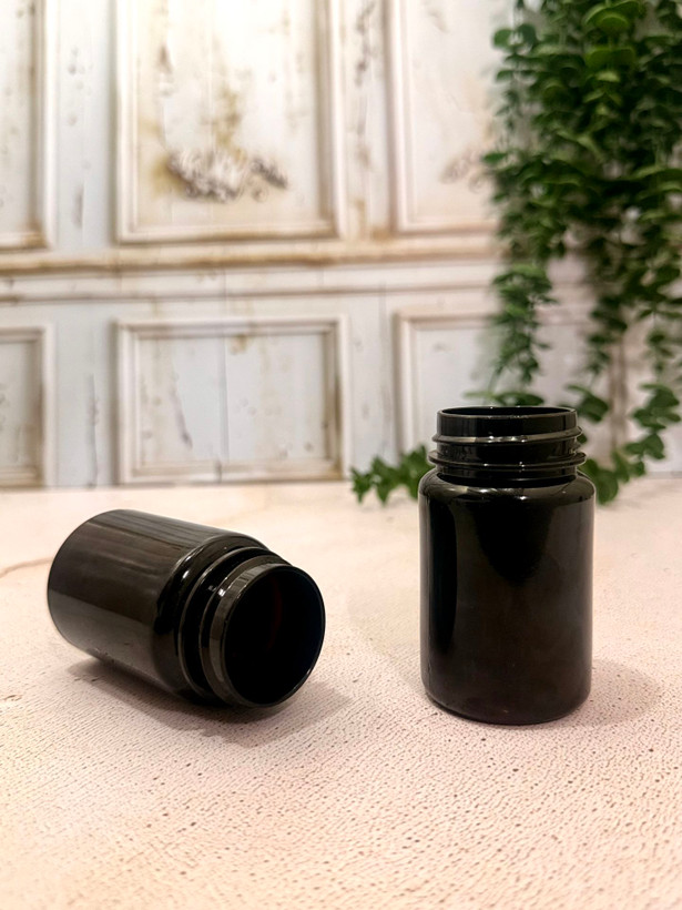 بطری دارویی دهانه 38 حجم 75 سی سی AT 02 ( بسته 100 عددی )